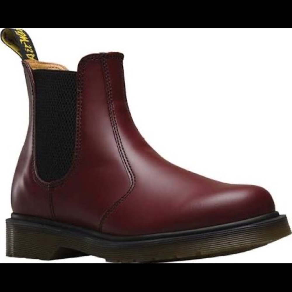 Dark Cherry Doc Marten Chelsea Boots